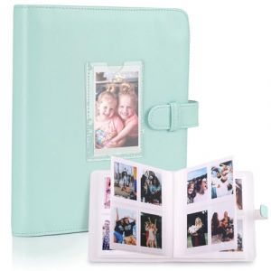 Album photo avec 256 poches pour 3 pouces, compatible avec Fujifilm Instax Mini 12 11 9 8 25 50s 70 90, support photo polaroid, compatible avec Polaroid Snap PIC-300/Kodak Instant Printer (COLOCASTLE EU, neuf)