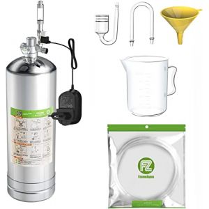 FZONE générateur de CO2 d’Aquarium Kit de réacteur de système 4L avec Le régulateur et la Valve d’Aiguille pour réservoirs de centrales d’Aquarium (Fzone Studio EU, neuf)