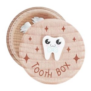 Boîtes à dents pour dents perdues pour , porte-dents pour dents d',Boîte de rangement en bois pour dents tombées - Coffre à dents, boîte de rangement pour porte-dents pour , boîte à trésors de fée des (ruist-eu, neuf)