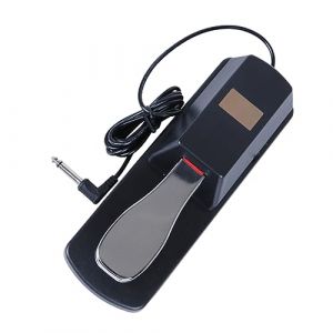 Toyvian Pédale De Sustain Pour Clavier Sons De Clavier Commutateurs Au Pied Pédale De Sustain Midi Amortisseur De Pied Universel Pédale De Piano Électronique Synthétiseur Guitare (Vendiarit, neuf)