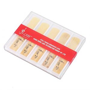 10pcs anches pour Clarinette, Anches de Clarinette 2.5 avec étui en Plastique (Yisteel-EU, neuf)