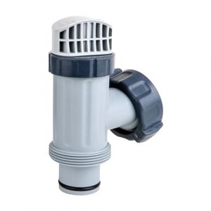 Lergas Accessoire de piscine - Valves à piston pour piscine Intex - Vanne d'arrêt - Compatible avec pompe de filtration Intex 28635EG 28633EG et tuyau de piscine - Pièces de rechange pour piscine (Lergas EU, neuf)