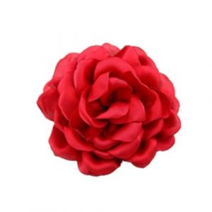 Broches Délicates En Forme De Pivoine Rose Délicate Classique Pour Fête De Mariage Danse Banquet Pour Femme Épinglettes Robe Costume Vêtements Accessoires Bijoux Cadeaux De Noël 95 mm (Rouge) (kokomao, neuf)
