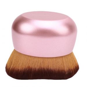 Yinhing Brosse Autobronzante pour le Visage et le Corps, Cheveux Doux, T&ecirc;te de Brosse en Forme de Vague, Applicateur de Bronzage, Brosse M&eacute;lang&eacute;e pour une Couverture Uniforme, (Or Rose) (Kireina-eu, neuf)