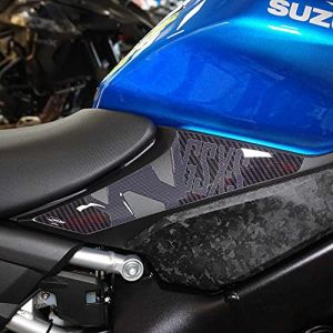 labelbike - Autocollants 3D Protections de Selle Latérales compatibles avec Suzuki GSX-S 1000 2021 (labelbike, neuf)