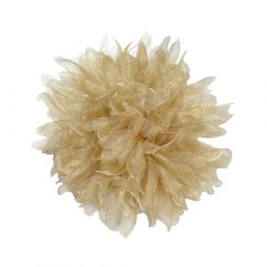 Barrette Fleur Pince Cheveux Femme, Broche Fleur Épingle à Cheveux 2 en 1 Hair Clips Grande Broche à Fleurs en Tissu Accessoires De Cheveux Pince À Cheveux Pour Fête De Mariage Banquet (Haptre, neuf)