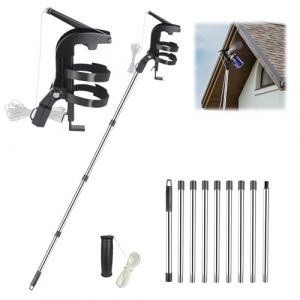 Rallonge de bombe a&eacute;rosol gu&ecirc;pe, support de bombe a&eacute;rosol frelons, Adaptateur de tige de pulv&eacute;risation 3,25 m, r&eacute;glable tige de pulv&eacute;risation pour mousse gu&ecirc;pe spray, peinture au pistolet (CDWD, neuf)