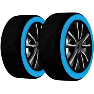 Cha&icirc;nes neige chaussettes textile haute adh&eacute;rence / Certifi&eacute;es EN-16662-1 / Taille XXL SYNCHRO (RoadWayz, neuf)