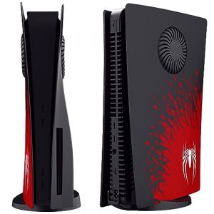 Spider PS5 Façade avec grilles d'aération de rechange pour Playstation 5 Disc Edition (ElitePlay, neuf)