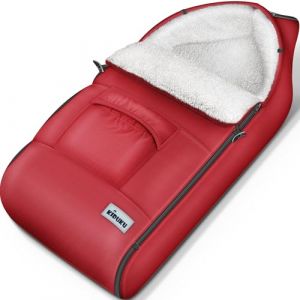 KIDUKU Chancelière pour poussette - Sac de couchage bébé lavable | Couvre-pieds pour coque bébé avec fermeture éclair et grande poche (DWD-Company, neuf)