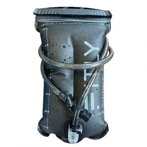 FITLY Bouteille d'eau souple | R&eacute;tr&eacute;cit au fur et &agrave; mesure que vous buvez | Bouteille d'eau pliable id&eacute;ale pour la course, la randonn&eacute;e, le v&eacute;lo, l'escalade et les activit&eacute;s rigoureuses (FITLY Europe, neuf)