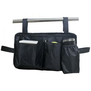 YELAIYEHAO Sac de d&eacute;ambulateur, panier fourre-tout pliable multi-poches avec porte-gobelet, pochette de transport mains libres, sac de rangement pour d&eacute;ambulateurs universels, organisateur de grande (DO MORE, neuf)