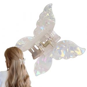 Pinces À Cheveux Papillon - Pinces Papillon Pour Cheveux | Pinces Papillon Pour Cheveux Pour Femmes | Clips Fixes À Griffes De Papillon | Papillon De Pinces À Cheveux De Belle Apparence Pour Une Utili (babiesian, neuf)