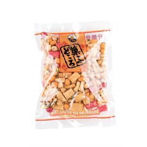 Crackers de riz - Mélange galettes biscuit japonnais asiatique - - Compatible avec PSP - Paris Store - 100g (PAStation, neuf)