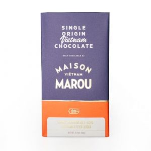 MAROU – Tablette chocolat noir 65% Grué Caramélisées | Commerce Direct Et Transparent | Sans additifs, Sans soja | Origine Vietnam (Lot de 1) (MAROU FRANCE, neuf)