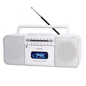 Lecteur de Cassette, enregistreur de Cassette, Enregistrement Radio AM/FM/SW sur Cassette/USB, convertisseur de Cassette en MP3, avec Bluetooth, Grand Haut-Parleur 10 W, Portable (Wiithink Tech, neuf)