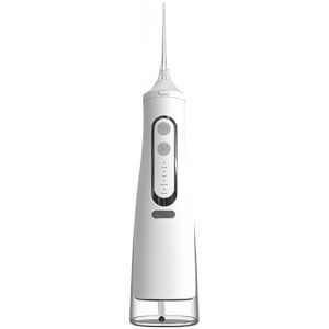 Oryzom Hydropulseur sans fil pour un soin dentaire & buccal optimal / 5 modes & 4 embouts/R&eacute;servoir de 300 ml/&Eacute;tanch&eacute;it&eacute; IPX7 / Jet dentaire pour gencives (Blanc) (Vendeur professionnel-FR, neuf)