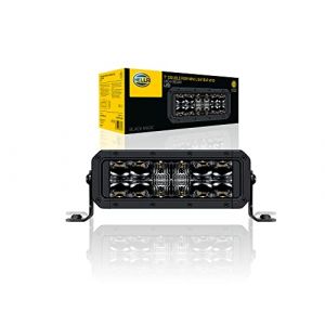 HELLA 1FJ 358 196-451 LED-Projecteur longue port&eacute;e - Black Magic Double Row Lightbar 7" - 12/24V - 2100lm - version double/rectangulaire - Chiffre de r&eacute;f&eacute;rence: 30 (AUTODOC Shop, neuf)