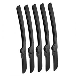 DECORNIJIA Rasoir Sourcils Inox Avec Protection Maille Outil Multi-fonctions Pour Modelage Et Rasage Visage Portable Pour Hommes Et Femmes (ZhiLight, neuf)