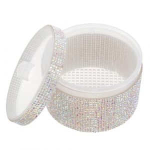 HONMEET Nettoyage d'outil d'art nail trousse &agrave; outils de manucure bol pour tremper ongles Nettoyer de foret &agrave; ongles trousse de nettoyage manucure exercice Transparent (ATriss, neuf)