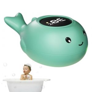 Thermom&egrave;tre De Bain Pour B&eacute;b&eacute; | Thermom&egrave;tre Num&eacute;rique LED Pour Baignoire Pour B&eacute;b&eacute; | Thermom&egrave;tre De Baignoire Flottant Pour B&eacute;b&eacute; | Thermom&egrave;tre &Agrave; Eau &Eacute;tanche IPX7 Pour Piscine, Baignoire, Spa (Fropldus, neuf)
