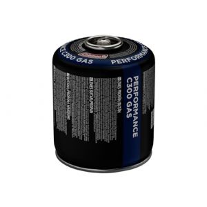 Coleman Cartouche de gaz C300 Performance avec Valve &agrave; Visser - Convient pour r&eacute;chaud de Camping, Barbecue ou Lampe - 230 g - Puissant m&eacute;lange Butane/Propane - Utilisation Jusqu'au Point de (Zbynek Velecky, neuf)