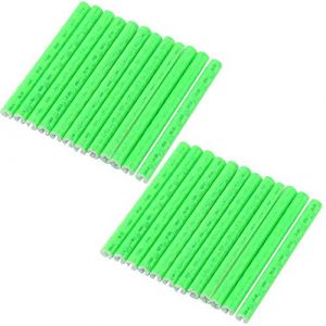 Réflecteur de Rayon de Vélo, 24 Pcs Coloré Vélo Réflecteur de Roue Vélo Rayon Réflecteur Clips Réfléchissant Avertissement Bande Clip Tube(Vert) (sunfany uk, neuf)