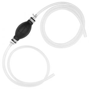 Abnaok Siphon Pompe Manuelle Carburant, Pompe Manuelle Carburant, Pompe Transfert Liquide l'eau,Universelle Siphon Essence Avec tuyau de deux mètres, Pompe Petrole. (juyuan-1, neuf)