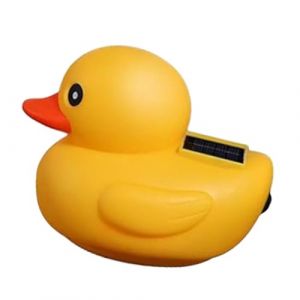 Canard Jaune Flottant Solaire,Canard Solaire Flottant - Lumières de piscine flottantes à énergie solaire,Canard flottant à lumière solaire étanche, canard lumineux télécommandé, lumières à énergie sol (oputantai, neuf)