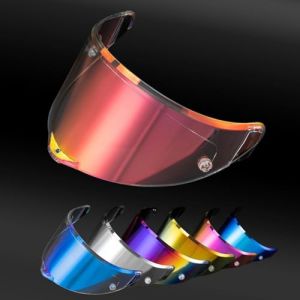 PSLER Visi&egrave;re de Casque pour AGV Pista GP RR Pista GPR CORSA-R RACE 3 RACE 2, Visi&egrave;re Teint&eacute;e pour Casque Moto Accessoires(Rouge Transparent) (ohhmotor88, neuf)