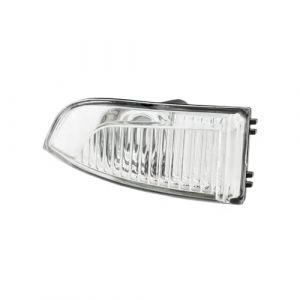 Generisch 1 clignotant de r&eacute;troviseur ext&eacute;rieur blanc compatible avec Renault Megane III 2008-2016 Clignotant gauche avec clignotant E-Mark 261656470R 261609550R (gauche) (MGF-LTD, neuf)