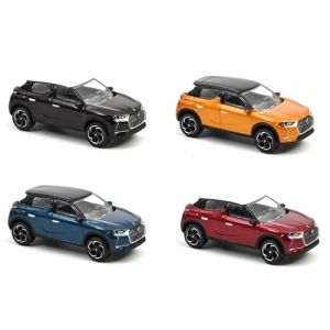 OPO 10 - Lot de 4 Voitures Miniatures Compatible avec Citro&euml;n DS3 Crossback &eacute;chelle 1:64 3 inches 7,5cm Norev - 019712 (easy-shop-express, neuf)