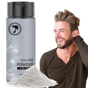 Poudre Coiffante Homme,Poudre Texture Cheveux Homme, Poudre Volumisante Antibrillance Effet Mat FraîCheur Poudre Coiffante,Poudre Cheveux Polyvalente, Texture Powder (EnviableVB, neuf)