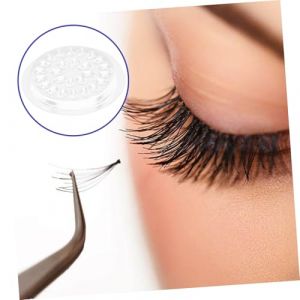 Ipetboom 30 pièces Plateaux pour Extensions de Cils Acrylique Support pour Salon Aide Pose et Retrait des Faux Cils Accessoire Compact pour Rehaussement (KinRoZ, neuf)