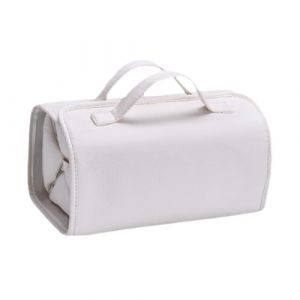 FashionCha Trousse de maquillage de, trousse cosm&eacute;tique, organisateur de maquillage, de toilette pour cosm&eacute;tiques, dortoir de, Blanc (EthicalGlow, neuf)