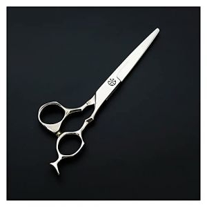 Ciseaux de beauté de 6 pouces, ciseaux de barbier professionnels, utilisés for une coupe et un amincissement précis, durabilité de classe salon.(Set No Bag) (Bai Li Na, neuf)
