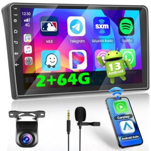 Inefala 2G+64 Android Autoradio pour Fiat Ducato 3/Peugeot Boxer 2/Citroen Jumper 2 2011-2022, 2 Din Radio CarPlay Android Auto 9" &Eacute;cran Tactile Navi GPS avec WiFi FM/RDS Bluetooth Cam&eacute;ra Arri&egrave;re Mic (Inefala EU, neuf)