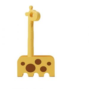 Rouleau de ligne pour animaux de compagnie, rouleaux de lentilles pour poils d'animaux de compagnie, rouleaux de poils d'animaux, brosse de rasoir adhésif, gomme réutilisable avec design girafe pour (fanticy, neuf)