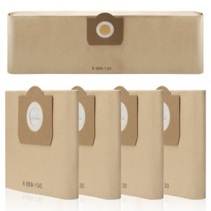 APOMOONS 4 Pi&egrave;ces Sac Aspirateur pour Karcher WD3, Sacs D'aspirateurs en Papier 6.959-130.0, Sacs Aspirateur pour Premium A2201/2604/2251/2554/2504/2204 (xinzemei, neuf)