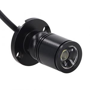 ViaGasaFamido Spot LED Mini USB 5V avec Gradation Continue Lumière de Vitrine Professionnelle pour Armoire à Bijoux et Comptoir, Câble 2m, Spot Encastré Idéal Affichage Bijoux (Janfcal-eu, neuf)