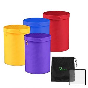 Hyindoor Bubble Bag Ice o lator Bag de 4 Sacs de 20 litres Sac d'extraction d'essence avec écran de Pression et Sac de Rangement 5 Gallon (INDOOR GADEN, neuf)