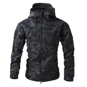 Vetement Homme Hiver de Randonn&eacute;e Manteau Veste Chasse Winter Veste Chantier Camouflage Chasse Blouson Homme Hiver Chaud Multicolore XL (GUANGJ, neuf)