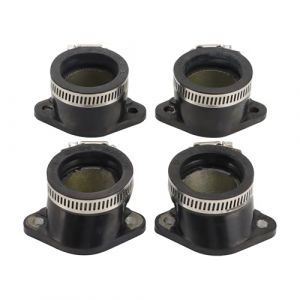 GOOFIT Adaptateur De Raccord D'Air Pour Collecteur D'Admission Remplacement pour Z750 GT750 ZR750 Zephyr 16065-1226 1227 1228 1229 1256 1257 1258 1259 92055-1256 (GOOFIT FR, neuf)