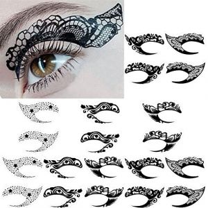 Luxylei Autocollant de Tatouage d'ombre &agrave; paupi&egrave;res, 10 Paires d'autocollants de Transfert de Maquillage de Tatouage temporaire pour Les Yeux (LIUALANG, neuf)