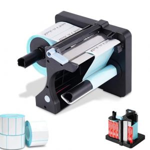 Distributeur Automatique D'étiquettes,Machine à étiquettes à Double Capteur,3 Vitesses Réglables,Largeur Réglable en Hauteur De 20 à 130 Mm pour Les étiquettes Autocollantes/Pet/PVC (cloudsesh, neuf)