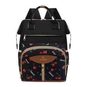 Sac A Langer Bebe - 38 X 26 X 18 Cm Sac &Agrave; Langers Multifonction De Grande Capacit&eacute;, Avec Poches Isothermes, Sangles De Poussette, Tapis &Agrave; Langer, Imperm&eacute;able, Pour B&eacute;b&eacute; Fille Gar&ccedil;on, Pour Papa Maman (dzqad, neuf)