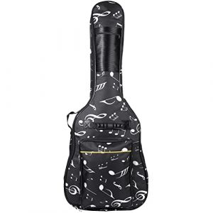 Étanche Oxford Guitar Bag 39/40 / 104.1cm Modèle de coque musicale rembourré Sac de voyage en nylon pour guitare électrique Guitare acoustique Guitare classique et résistant à l'impact (MingpinhuiFR, neuf)