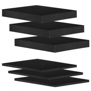 LDHHYH Mousse prédécoupée, Mousse Predecoupee Cube 3 pièces 400 x 300 x 50 mm/3 pièces de 400 x 300 x 10 mm, Mousse Cube, Plaque de Mousse, Mousse à découper pour Étui Rigide (ZHENG YANHUA, neuf)