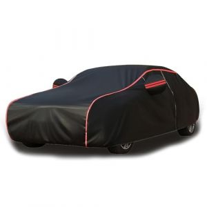 Housse Voiture Exterieur pour Suzuki Swift Sport 2012-2024, Housse de Voiture Imperméable et Respirante, Protection Contre la Poussière et La Neige, Isolation Thermique et Protection Solaire (Taiyuanshiyashengxiangmaoyiyouxiangongsi, neuf)