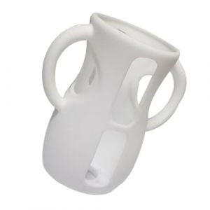 Manchon de biberon en Silicone, Manchon de biberon en Verre, Manchon de biberon avec poign&eacute;es | Porte-biberon Anti-Casse, Anti-Chute et Antichoc, prot&egrave;ge Le biberon (keqinglin, neuf)